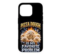 Carcasa para iPhone 16 Pro La Masa de Pizza es mi Problema Favorito Foodie Baker