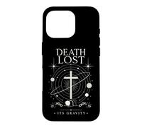 Carcasa para iPhone 16 Pro La Muerte perdió su Gravedad diseño de Cruz Cristiana Celestial