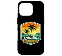 Carcasa para iPhone 16 Pro Lahaina Oahu North Shore Hawaii Puesta de Sol Palm Beach