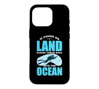 Carcasa para iPhone 16 Pro Land Please Throw Back Into The Ocean Scuba Dive Diving