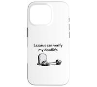 Carcasa para iPhone 16 Pro Lázaro Verificar Irónico Levantamiento Fe Jesús