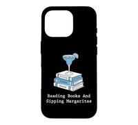 Carcasa para iPhone 16 Pro Lecturas de ficción para Amantes de los Libros & Margaritas
