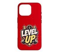 Carcasa para iPhone 16 Pro Level UP | Gimnasio/Sala Fitness Motivación Deportiva