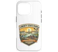 Carcasa para iPhone 16 Pro Liberty State Park New Jersey Ellis Island - Recuerdo novedoso
