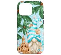 Carcasa para iPhone 16 Pro Life Is Better At The Beach For Summer Lover Funny GNOME