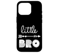 Carcasa para iPhone 16 Pro Lil Bro, Little Bro, Best Brother Ever Novelty Graphic Cool