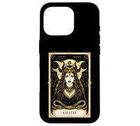 Carcasa para iPhone 16 Pro Lilith Tarot Card Wicca Gothic Goddess Pagan Ocult