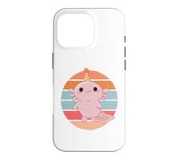 Carcasa para iPhone 16 Pro Lindo diseño Retro de Fiesta Axolotl