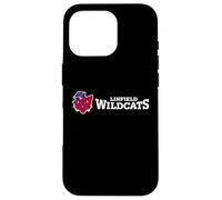 Carcasa para iPhone 16 Pro Linfield University Wildcats Mack Mascot Horizontal