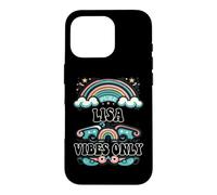 Carcasa para iPhone 16 Pro Lisa Vibes Only Cute Retro Girls Lisa Name