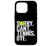 Carcasa para iPhone 16 Pro Lo Siento, no Puedo Tenis Adiós Tenis Humor