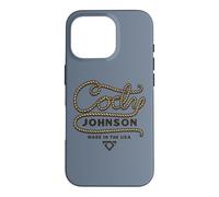 Carcasa para iPhone 16 Pro Logotipo de Cuerda Cody Johnson