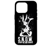Carcasa para iPhone 16 Pro Looney Tunes Bugs Bunny S.N.O.W. Christmas