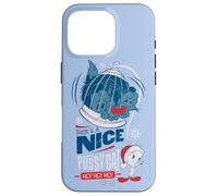 Carcasa para iPhone 16 Pro Looney Tunes Tweety and Sylvester Nice Pussy Cat
