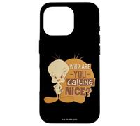 Carcasa para iPhone 16 Pro Looney Tunes Tweety Who You Calling Nice
