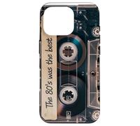 Carcasa para iPhone 16 Pro Los 80 fueron The Best Mix Tape Cassette Retro Nostalgia