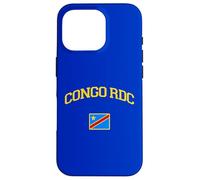 Carcasa para iPhone 16 Pro Los apoyadores de la Can Oficial Jersey Jugador Congo RDC