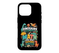 Carcasa para iPhone 16 Pro Los Dinosaurios odian Las matemáticas Miran lo Que Les pasó