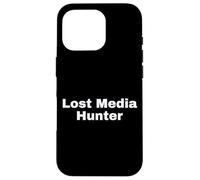 Carcasa para iPhone 16 Pro Lost Media Hunter | Internet Misterio Retro Digital