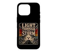 Carcasa para iPhone 16 Pro Luz a través de la tormenta Cruz Cris
