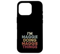 Carcasa para iPhone 16 Pro Maggie Name Maggie Personalized Name First Given