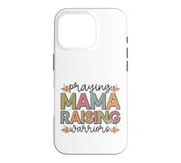 Carcasa para iPhone 16 Pro Mamá Rezando Guerreros Fuerte Madre