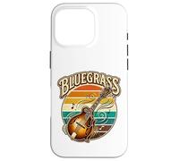 Carcasa para iPhone 16 Pro Mandolina Vintage Mandolinista Retro Mandolina De Guitarra