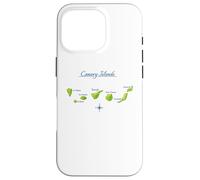 Carcasa para iPhone 16 Pro Mapa de Islas Canarias Tenerife Gran Canaria La Gomera Lanzarote