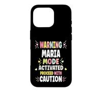 Carcasa para iPhone 16 Pro Maria Personalized Women's Gift Custom Maria