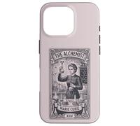 Carcasa para iPhone 16 Pro Marie Curie Alchemist Tarot Card; Mujeres en Química Stem