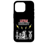 Carcasa para iPhone 16 Pro Mary Shelley De Pequeña con Sus Muñecos Frankenstein