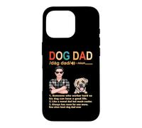 Carcasa para iPhone 16 Pro Mastiff Dog Dad Definition For Daddy Funny Fathers Day