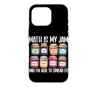 Carcasa para iPhone 16 Pro Math Is My Jam Funny Matemáticas Profesor Álgebra Cálculo Estudiante