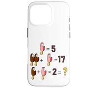 Carcasa para iPhone 16 Pro Mathematical Funny Riddle Puzzles Game Graphic Cool Designs