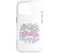 Carcasa para iPhone 16 Pro Mattel - Polly Pocket Holidays - Polly Jolly Navidad Iconos