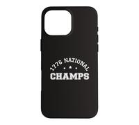 Carcasa para iPhone 16 Pro MAX 1776 Campeones Nacionales 2026 4 Julio América USA 250 Años