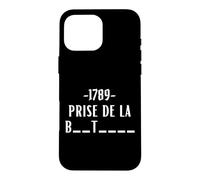 Carcasa para iPhone 16 Pro MAX 1789 Prise de la Bastille | Histoire de France Revolution