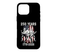 Carcasa para iPhone 16 Pro MAX 250 Aniversario de los Estados Unidos Patrióticos de 2026, 250, 4 de Julio, Cosecha