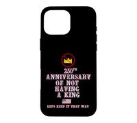 Carcasa para iPhone 16 Pro MAX 250 Aniversario DE NO Tener UN Rey