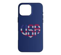 Carcasa para iPhone 16 Pro MAX 4 de Julio USA Dot Letter