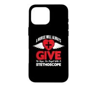 Carcasa para iPhone 16 Pro MAX A Nurse Will Always Give Us Hope An Angel with A Stethoscope