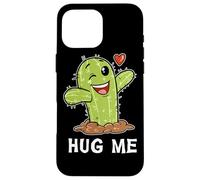 Carcasa para iPhone 16 Pro MAX Abrazos Gratis Hug Me Cacti Cactus espinoso No es un