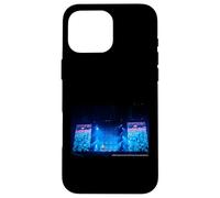 Carcasa para iPhone 16 Pro MAX AC DC Live Concert Arena Multitud Azul Escenario Luces Rock