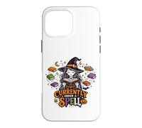 Carcasa para iPhone 16 Pro MAX Actualmente bajo un Lector de Brujas hechizos Libros de Halloween