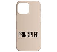 Carcasa para iPhone 16 Pro MAX Adjetivo de una Sola Palabra con principios Disfraz de Halloween Simple