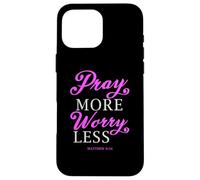 Carcasa para iPhone 16 Pro MAX Alabado Sea Dios Padre de Jesús Escritura 2 Corintios 1:3
