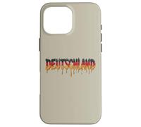 Carcasa para iPhone 16 Pro MAX Alemania Germany Deutschland caída de Helado