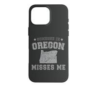 Carcasa para iPhone 16 Pro MAX Alguien en Oregon me extraña corazón Vintage State