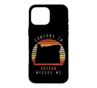 Carcasa para iPhone 16 Pro MAX Alguien en Oregon me extraña Vintage State Retro