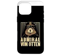Carcasa para iPhone 16 Pro MAX Almirante Von Otten Nutria Lindo Amante Animal Nutria